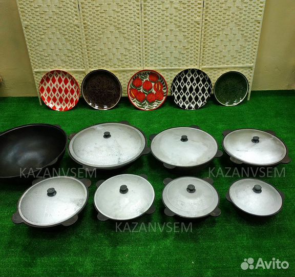 Казан чугунный от 3 до 22л Печи