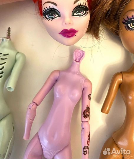 Куклы Monster high лот на запчасти
