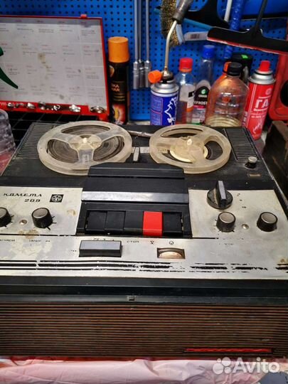 Катушечный магнитофон комета 209