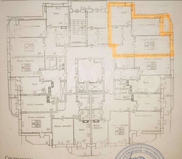 2-к. квартира, 56,2 м², 11/18 эт.