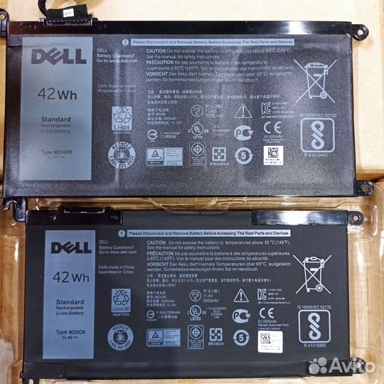 Аккамулятор ноутбука Dell (wdxor wdx0r)