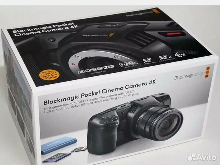 Blackmagic pocket cinema camera 4k+ объективы