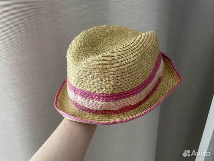 Шляпа соломенная zara kids oysho