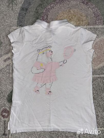 Пакет вещей для девочки 140(джинсы и поло)