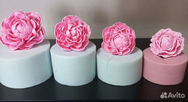 Силиконовые формы для мыла цветы