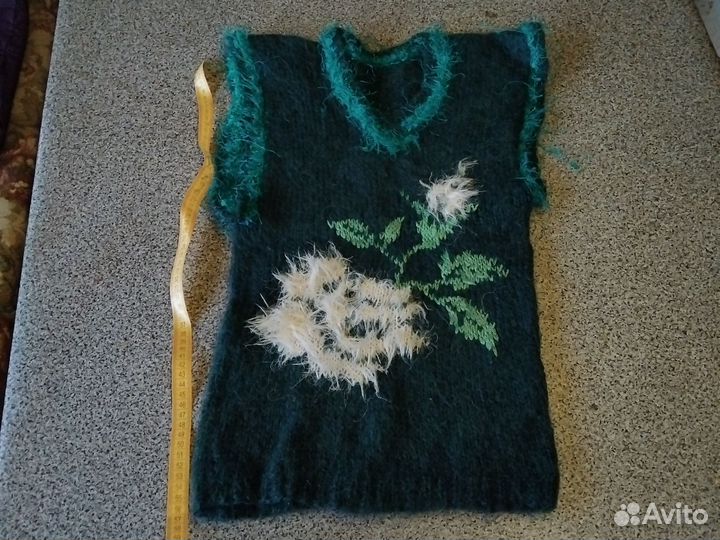 Жилетка 100 шерсть