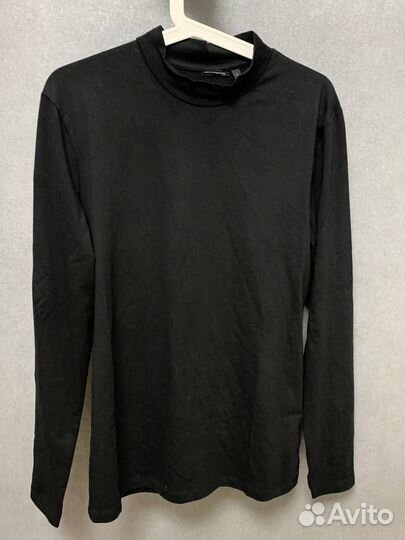 Водолазка ASOS Design черная мужская