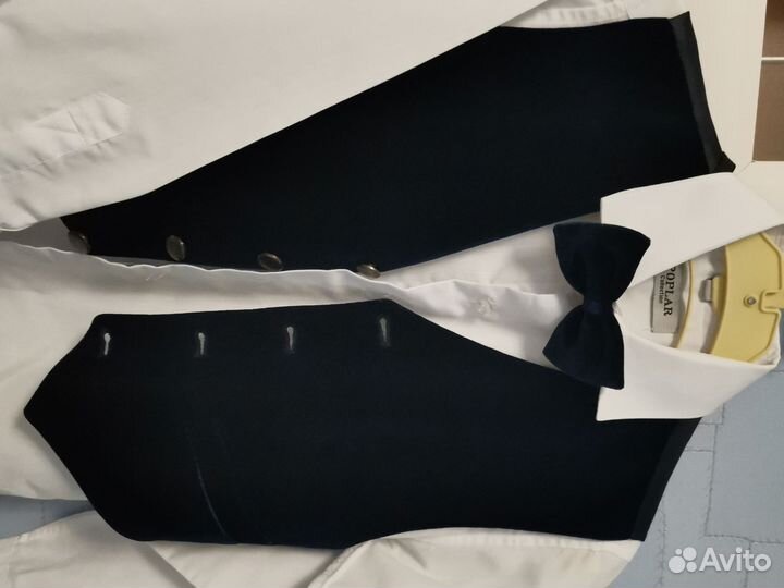 Рубашка +жилет+бабочка