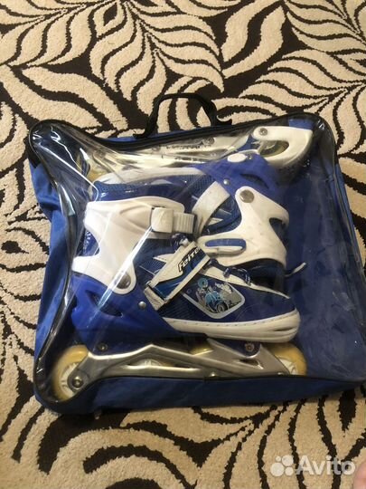 Роликовые коньки детские раздвижные