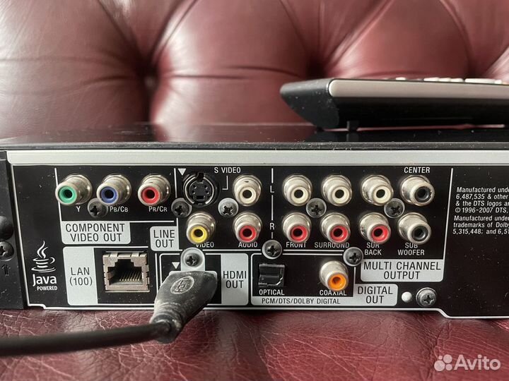 DVD Sony blu ray bdp-s550