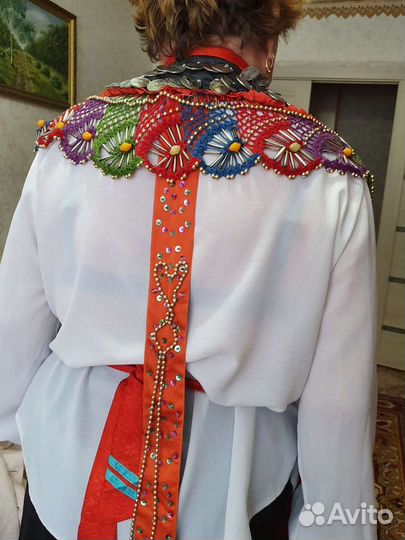 Мониста украшение нагрудное национальное Чувашское