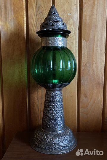 Декоративная лампа - подсвечник