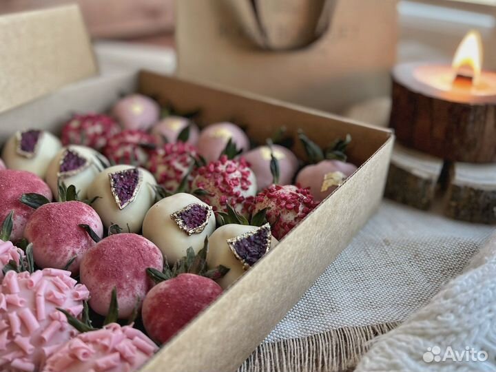 Клубника в шоколаде «Romance» 30-35шт