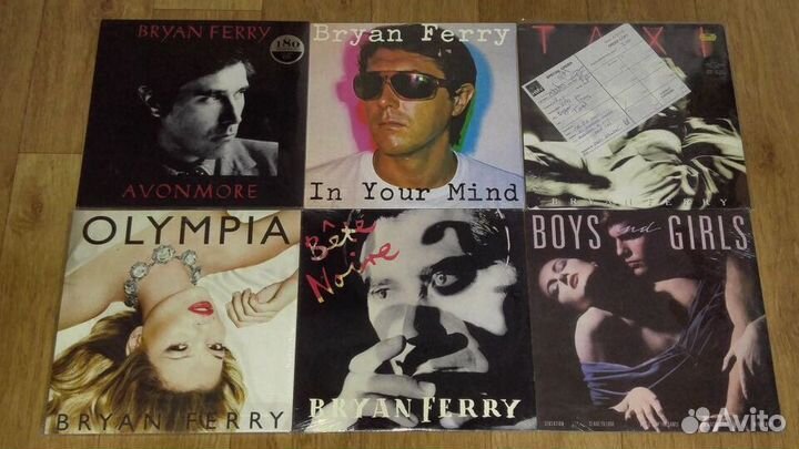 Bryan Ferry - запечатанные первопрессы