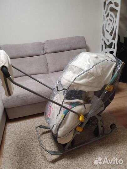 Санки коляска ника