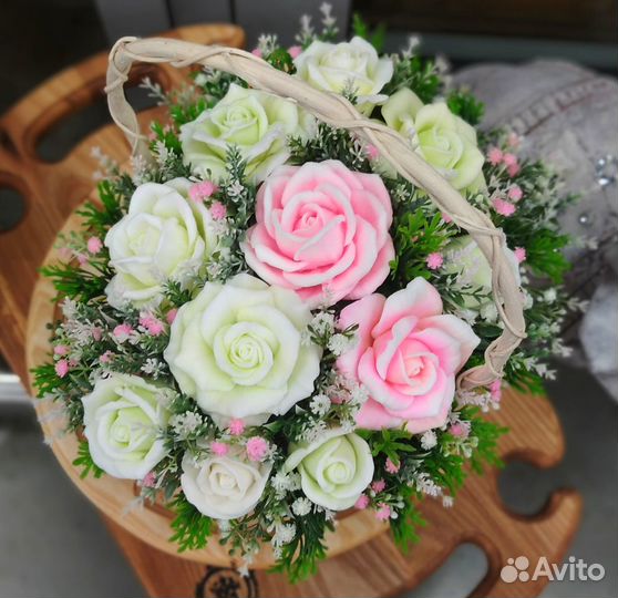 Букет из мыла