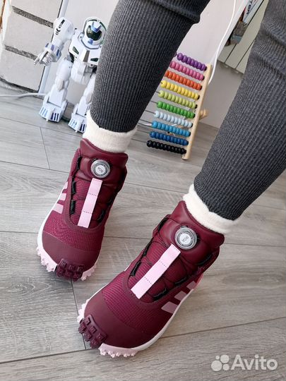 Классные детские зимние ботинки Adidas