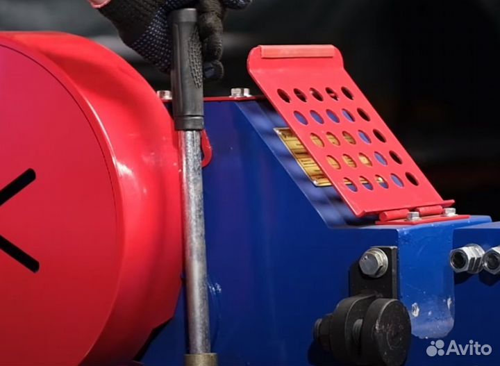 Рубщик арматуры с приводным шкифом