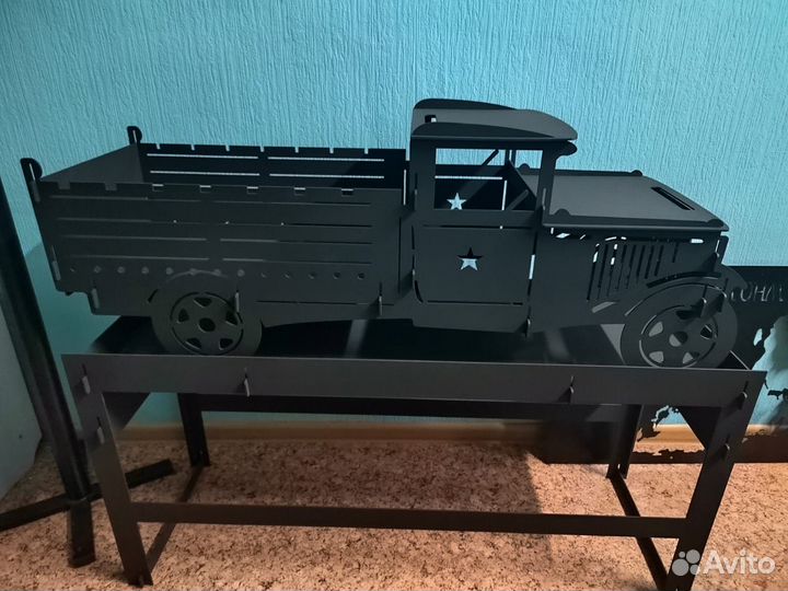 Мангал грузовик Полуторка