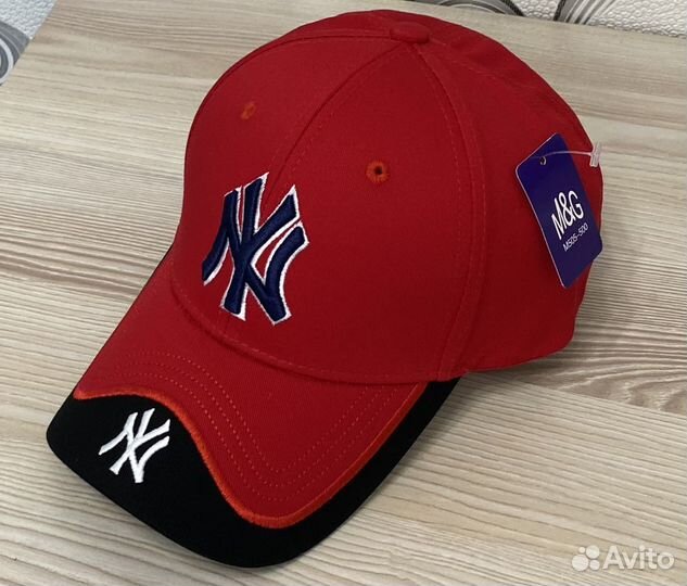 Кепка NY красная