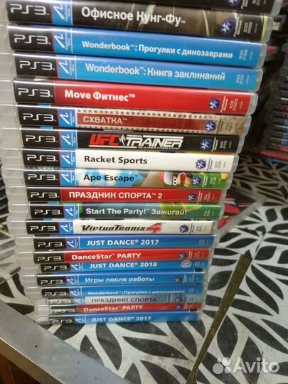 Игры на ps 3 Just Dance 2017/ 18 Move и другие