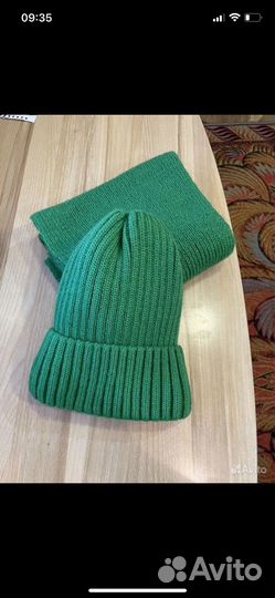 Зимняя шапочка +снуд