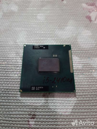 Процессор Core i7-2640m i7-2620m i5-2450m i5-2410m