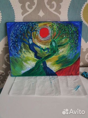 Картина Связь мужчины и женщины