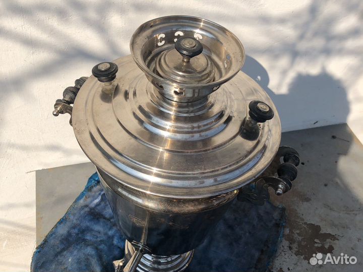 Самовар на дровах старинный