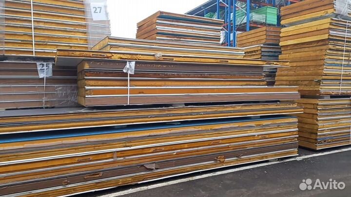 Сэндвич панели 30000 м2 в наличии