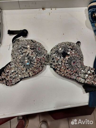 Сценический костюм, лиф с пайетками