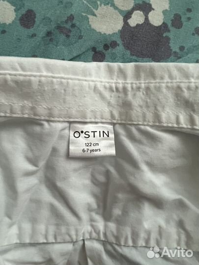 Рубашка белая 122