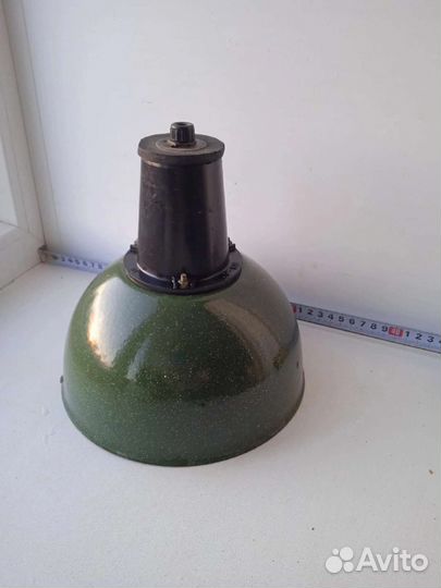 Эмалированный советский плафон