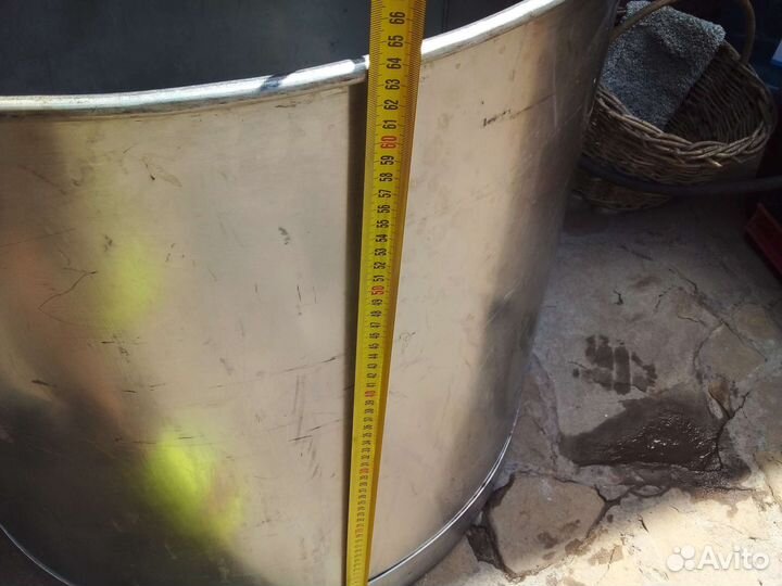 Бак из пищевой нержавейки