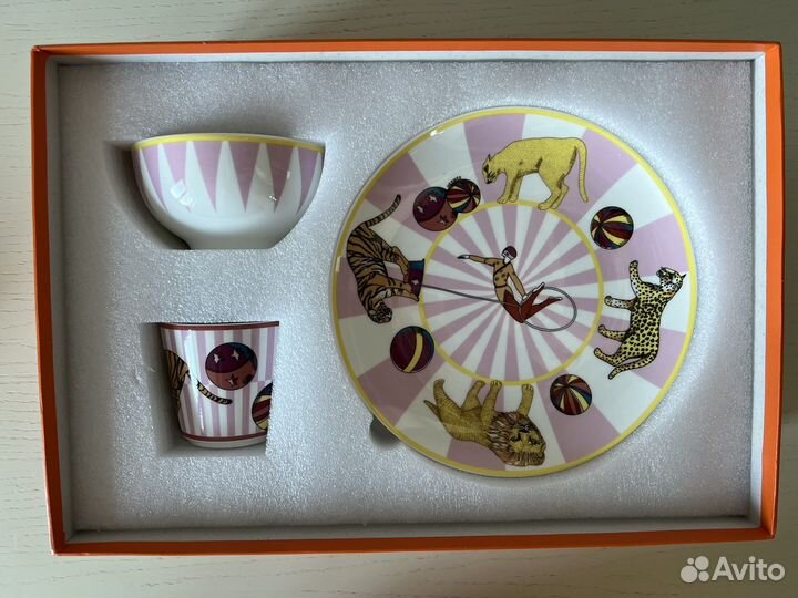 Набор детской посуды Hermes