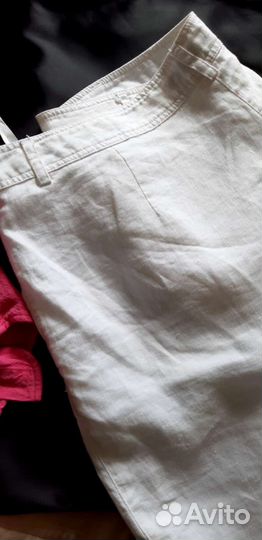 Брюки лён