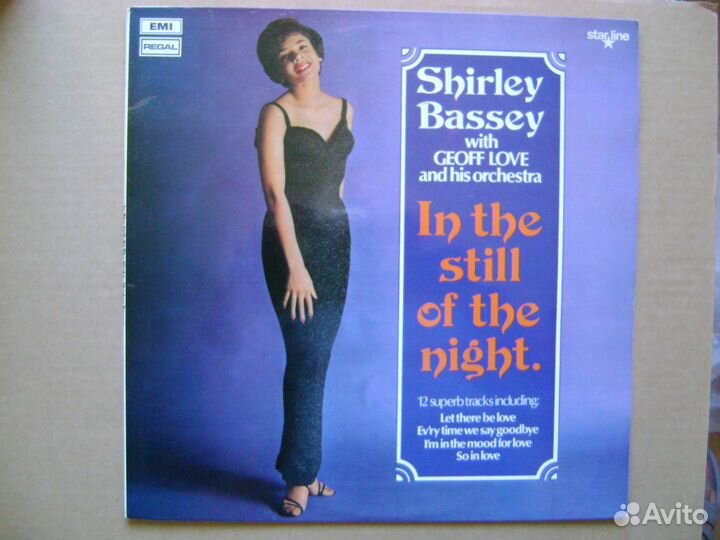 Shirley Bassey - Виниловые английские пластинки