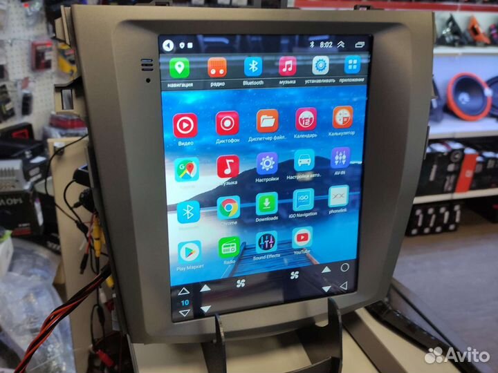 Toyota Corolla tesla android магнитола новая 1+16