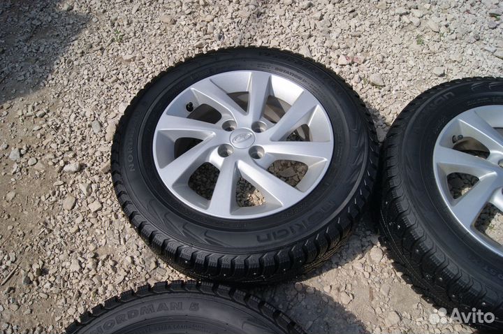R15 Nokian Tyres Nordman 5 195/65, PCD 4x100 DIA 60.1