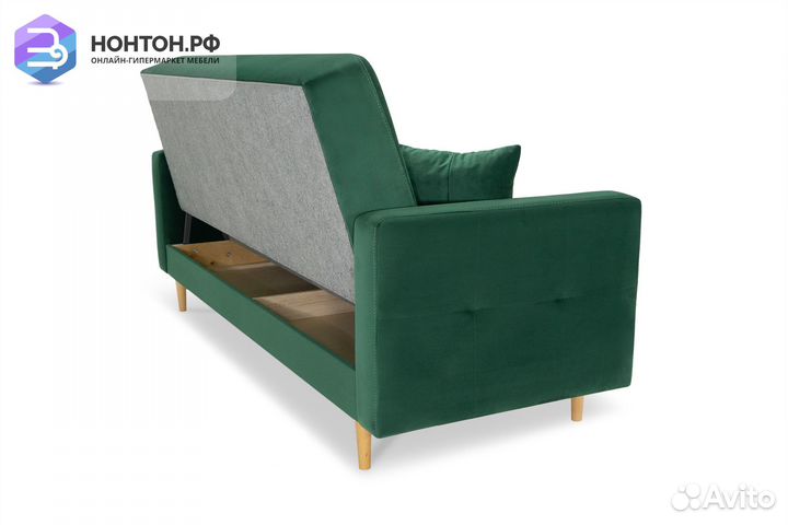 Диван книжка Фиеста Лайт зеленый