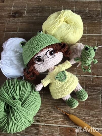 Кукла лягушка