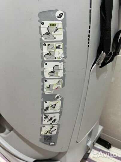 Автокресло romer с изофиксом 9-18кг