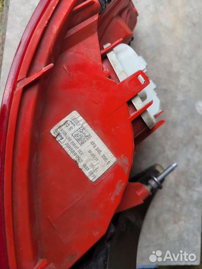 Фонарь задний правый А6 С6 рест