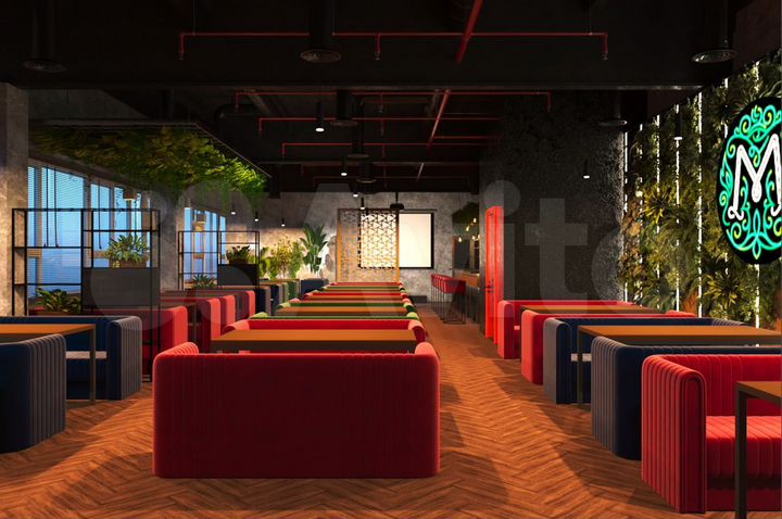 Объект с арендатором — федеральная сеть кальянных