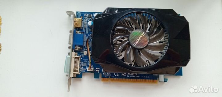 Видеокарта Gigabyte GeForce GT 730 2GB