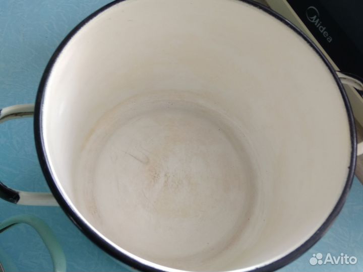 Кастрюли эмалированные