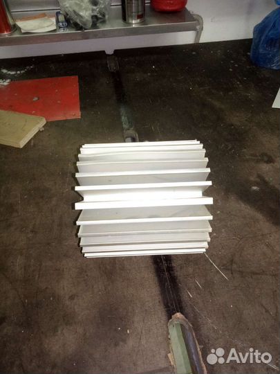 Радиатор алюминиевый светодиодного фонаря