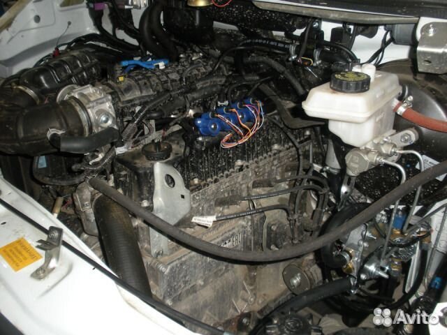 Гбо на авто Газель комплект 79 установка