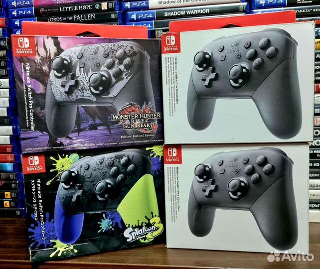 Nintendo switch аксессуары