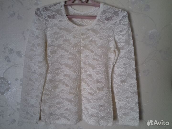 Ажурная кофта